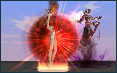Бій між персонажами у Lineage II